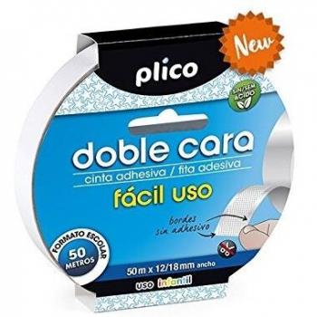 Cintre adhésif pliant double face 50 mètres x 12-18 mm