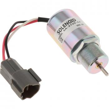 12V Mitsubishi S3L S3L2 Engine Fuel Shut Off Solenoid, SA-3725-12