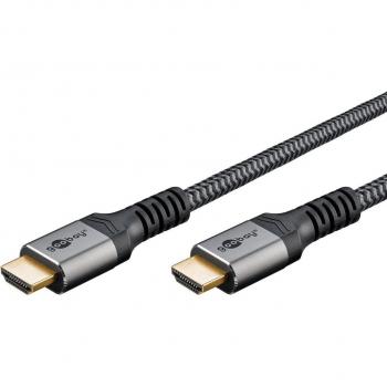 Goobay 64992 High-Speed-HDMI-Kabel 0,5 m Grau