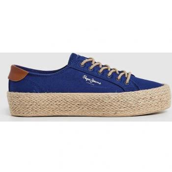 Pepe Jeans Women's Kyle Classic Sneakers Navy UK 7