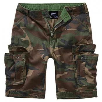 Brandit Cargo Shorts für Jungen woodland 134/140
