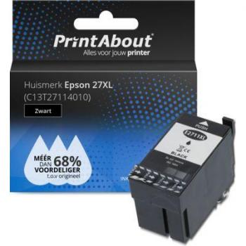 PrintAbout Schwarzpatrone für Epson 27XL