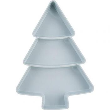 Unibird Plastic Christmas Tree Plates