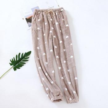 Pantalon de Maison en Flanelle pour Femme
