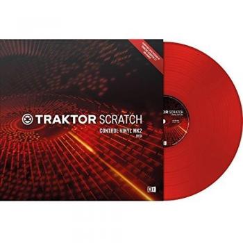 Native Instruments Traktor Scratch Control Vinyl MK2 Red