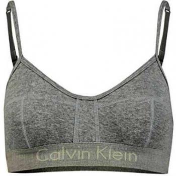 Calvin Klein Soutien-Gorge Bralette, Gris (Grey Heather 020), Medium Femme