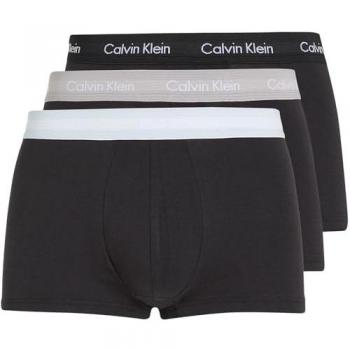 Boxer Calvin Klein Low Rise 5 Pack Cotton Stretch Ash