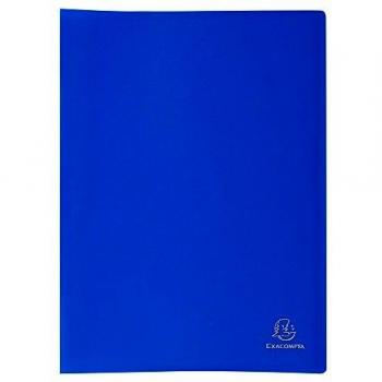 Exacompta Porte-documents A4 Souple OPAK 160 Vues Bleu