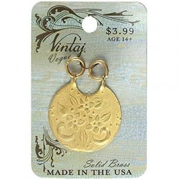 Accesorio Vintaj Metal Fleur 30 mm Acrílico