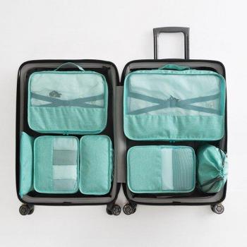 7-Piece Portable Travel Bag Set