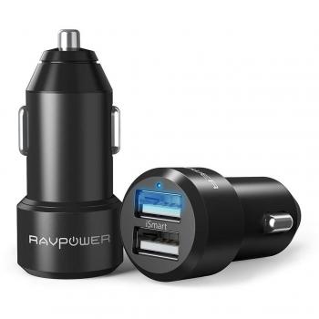 IPhone & Android 24W Dual USB Car Charger