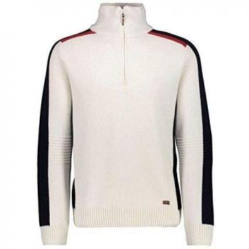 CMP Man Strickpullover für Herren – Windstopper Norweger Style 7H87804 A143, Größe 52