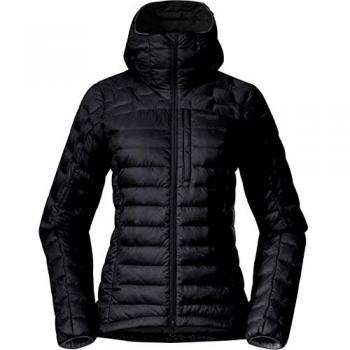 Bergans Magma Damenjacke mit Kapuze Größe XL in Schwarz