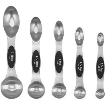 Couteaux à Mesurer Inox Magnétique – Ensemble 5 (Baki)
