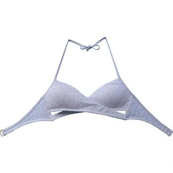 Bikini Encaje Brasiliano Triángulo Amarillo