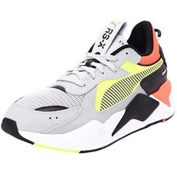 Puma RS-X High Rise Sneakers with a yellow alert theme