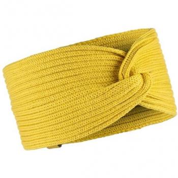 Cinta de pelo Buff Knitted Norval Honey para mujer, color amarillo miel