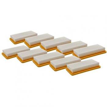Vhbw 10x motor filter compatible with Kärcher K-5500 Vacuum Cleaner