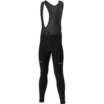 SHIMANO Culotte Lunghe Sh M C/T Invernali Neg T-S, Culotte Uomo, Nero, S