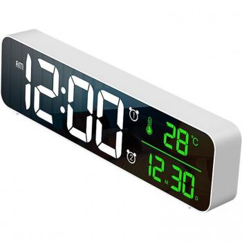 Reloj Alarma Dormitorio Inteligente 40 Tono y Brillo