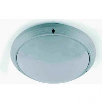 White Flush Ceiling Light with Opal Diffuser