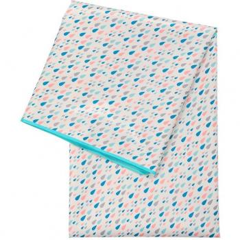 Tapis Splat pour Table 51x51 pouces (Vague Rose)