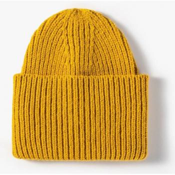 Women's Casual Knitted Wool Beanie for Autumn