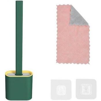 Wall-Mounted TPR Bathroom Brush
