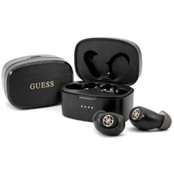GUESS EST. 1981 5.0 Bluetooth Kopfhörer Earphones mit Ladebox In-Ear Schwarz