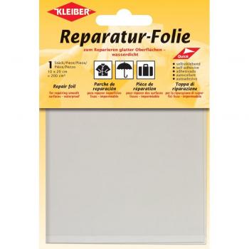 KLEIBER Transparente Reparaturfolie, selbstklebend, 10x20cm