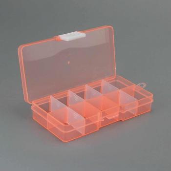 Boîte de rangement portable pour perles avec 10 bacs