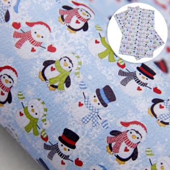 DIY Bögen Material Litschi Kunstleder 20*34cm
