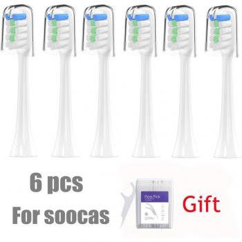 Elektrische Zahnbürstenköpfe für Xiaomi 6er Set