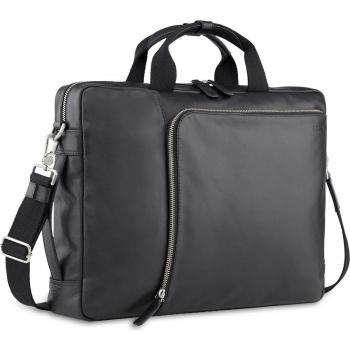 Sac de bureau Buddy en cuir noir
