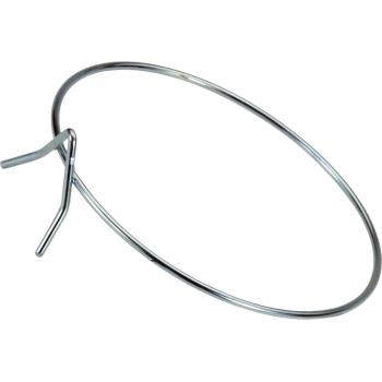 Porta fioriera da parete in acciaio zincato 22 cm