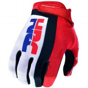 Men's HRC Red Air Mesh Touring Gloves