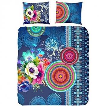 Couverture de chambre HIP Darlene Bleu, 1 cm d’épaisseur, 220×200 cm