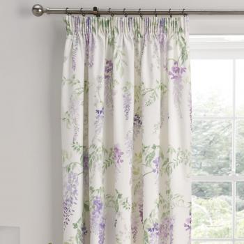 Dreams & Drapes Wisteria Lilac Curtain Pair