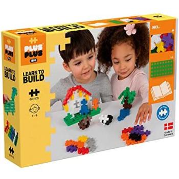 Plus Plus Big Edutainment: Set de Bloques y Piezas Constructivas para Niños desde 1 Año