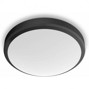 Philips Doris LED Luminaires de Plafond 2700K Noir Ø28cm