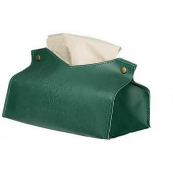 Modern PU Leather Tissue Box