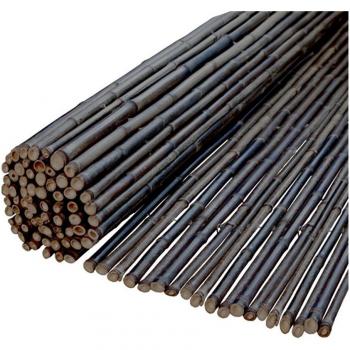 WINDHAGER Premium Sichtschutzmatte Ontake Bambus schwarz 180x180 cm