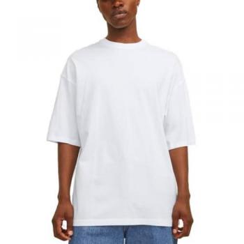 Camiseta blanca oversize Jack&Jones Charge para hombre