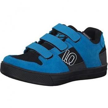 Freerider Kids Adidas VCS Scarpe da Ginnastica Unisex Noir Blanc Bleu Cyan 28 EU