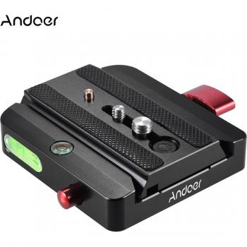 Andoer Quick Release Plate for Manfrotto Tripod 577