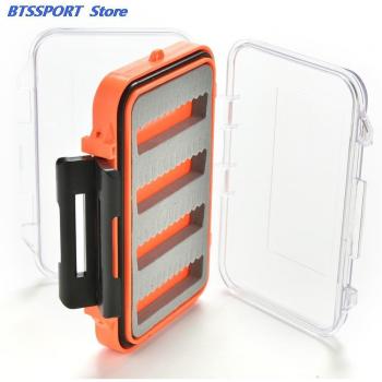 Funda impermeable de doble cara para aparejos de pesca, incluye inserto de espuma, 170 moscas