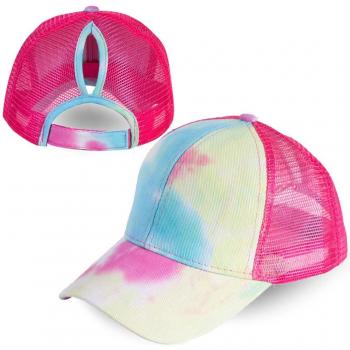 Adjustable Tie-Dye Baseball Cap for Summer 627