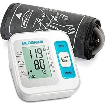 Oberarm-Blutdruckmonitor mit WHO‑Ampelsystem