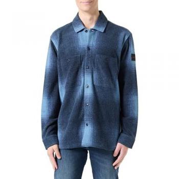 BOSS ORANGE Hemdjacke Locky in Rauchblau