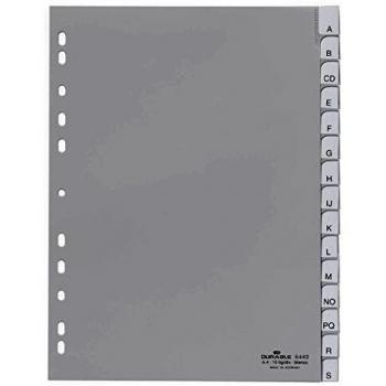 Index avec onglets vierges A4 portrait 15 pièces